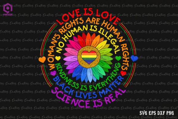 Black Lives Matter LGBT Pride Flower: A Design Asset for Meaningful Projects