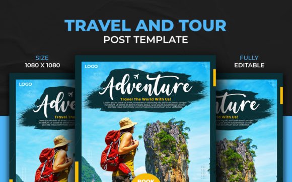 Dream Vacation and Travel Tours Template: Your Social Media Blueprint