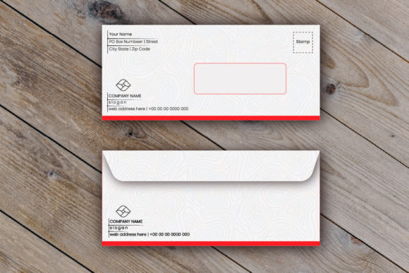 Elevate Your Brand with a Corporate Envelope Template with Window