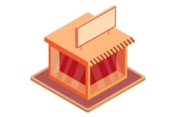 Isometric Shop: Modern Vector Icons for Digital Projects