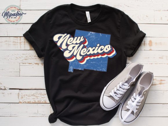 New Mexico State Vintage PNG Sublimation: A Designer's Take