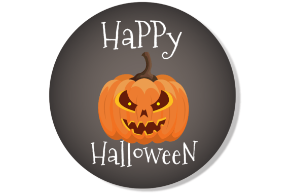 Stunning Pumpkin Halloween Illustration Vector